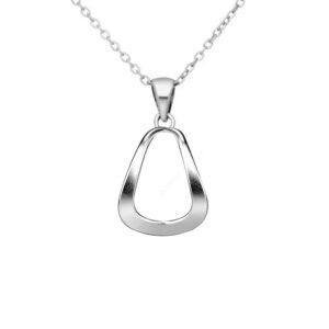 Elegant Sterling Silver Bohemian Statement Necklace for Women - for Weddings, Birthdays, and Bridesmaid Gifts - Unique Boho Pendant Design - Image 1