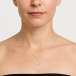 Elegant Silver Cactus Necklace ? Boho Chic Minimalist Jewelry for Women, Gift for Birthday, Wedding, Engagement, Bridesmaid, Romantic Statement Piece for Bohemian Style - Image 2
