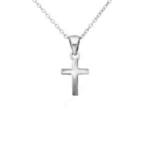 Elegant Sterling Silver Cross Pendant Necklace - Bohemian Statement Jewelry for Weddings, Engagements, Birthdays, Bridesmaids, and Every Special Occasion - Image 1
