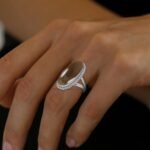 925 Sterling Silver Smoky Quartz Womens Rings for Women/Men - Image 2