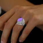 925 Sterling Silver Amethyst Womens Rings for Women/Men - Image 2